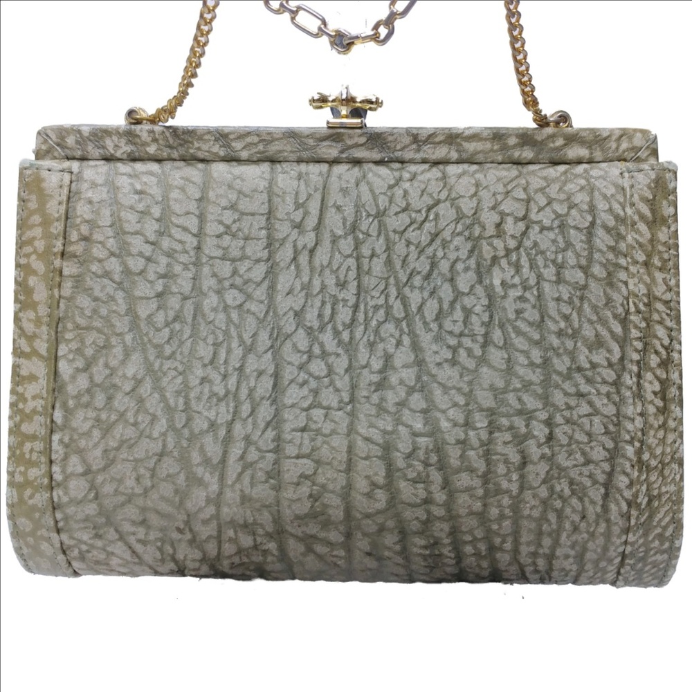 CORBEAU curio Handbag Elephant Leather S. Africa - Picture 2 of 8
